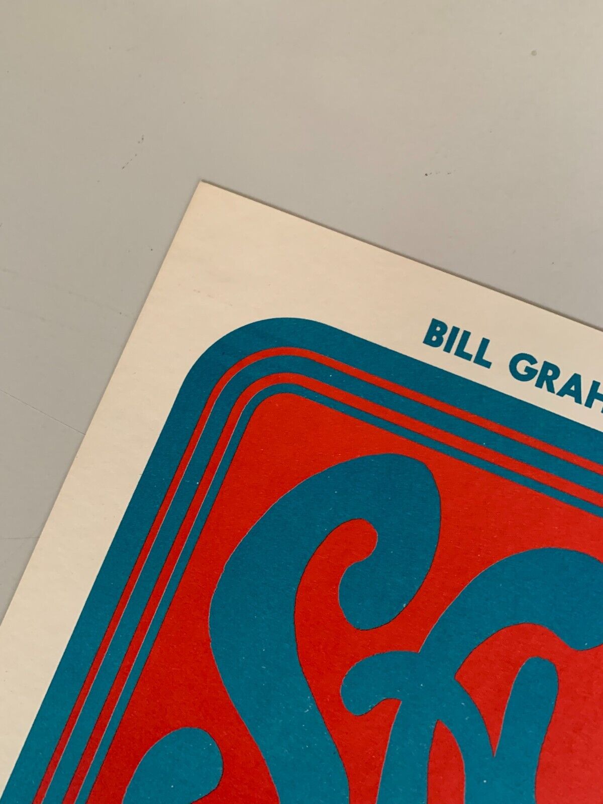 Wes Wilson - 1966 - Sam The Sham Concert Poster RP 2nd Edition Bill Graham