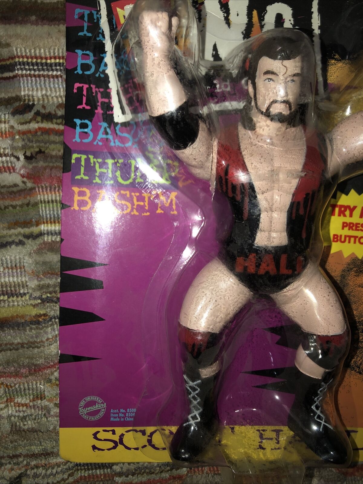 WCW Monday nWo Scott Hall Asst # 8500 Item # 8504 1997 ToyMaker NEW 