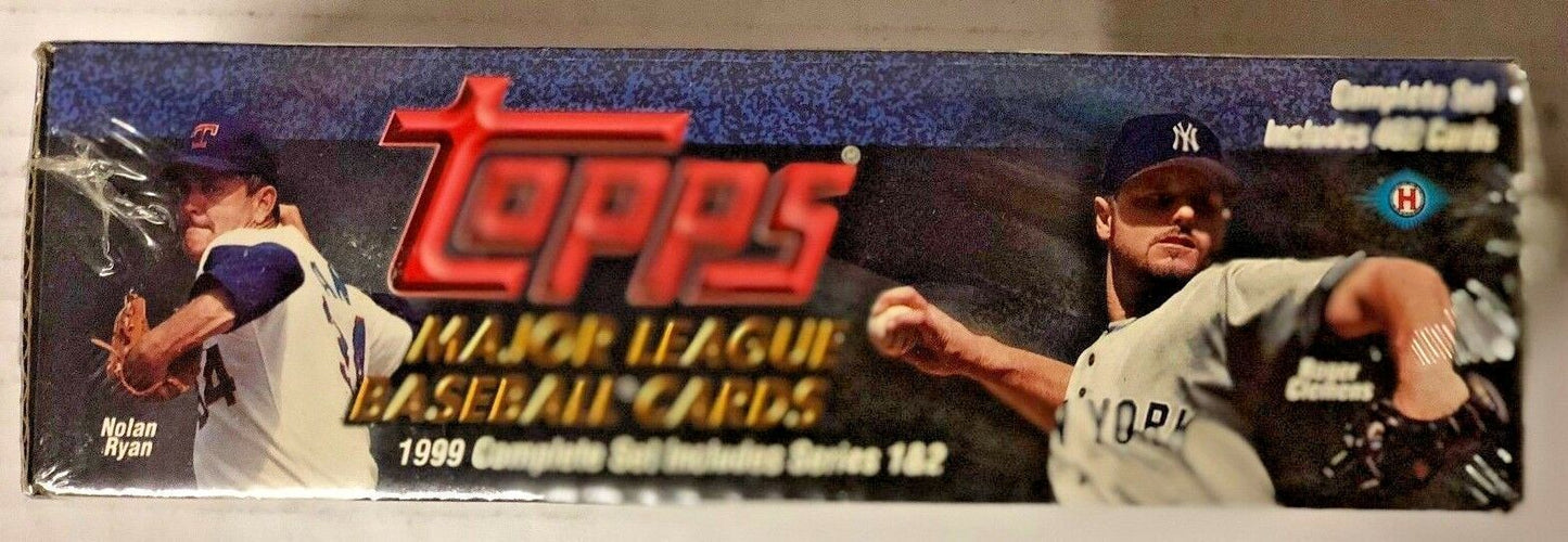 1999 Topps Factory Sealed Baseball Hobby Set 462 Cards Series 1 & 2 Derek Jeter