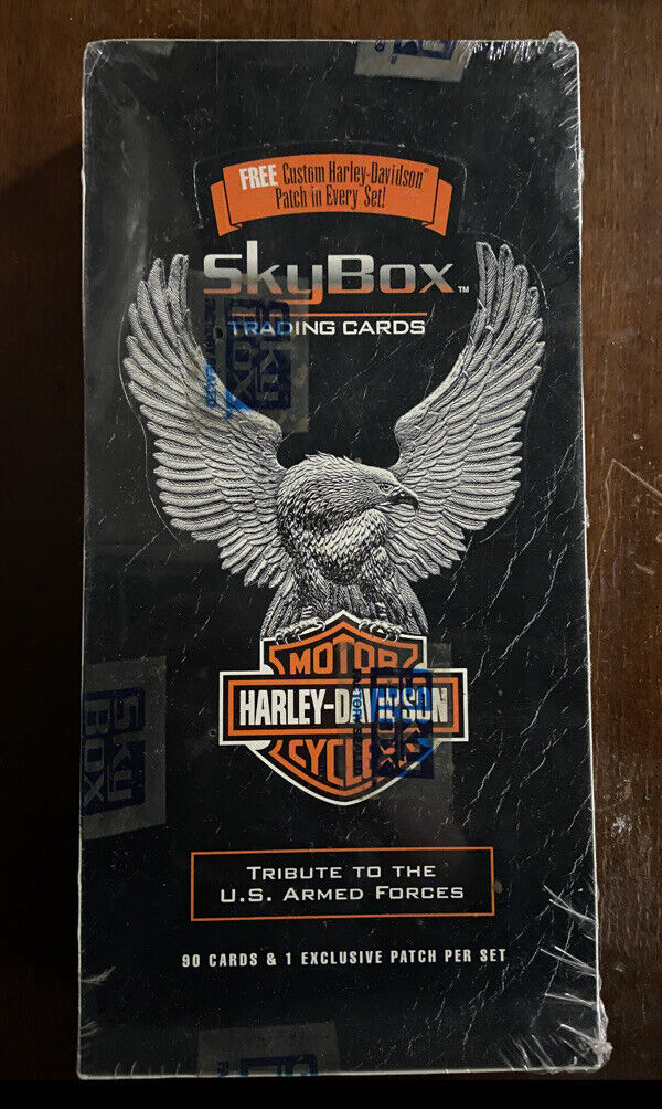 1994 Skybox Harley Davidson Collector Trading Cards 90 Card Factory Set Sealed