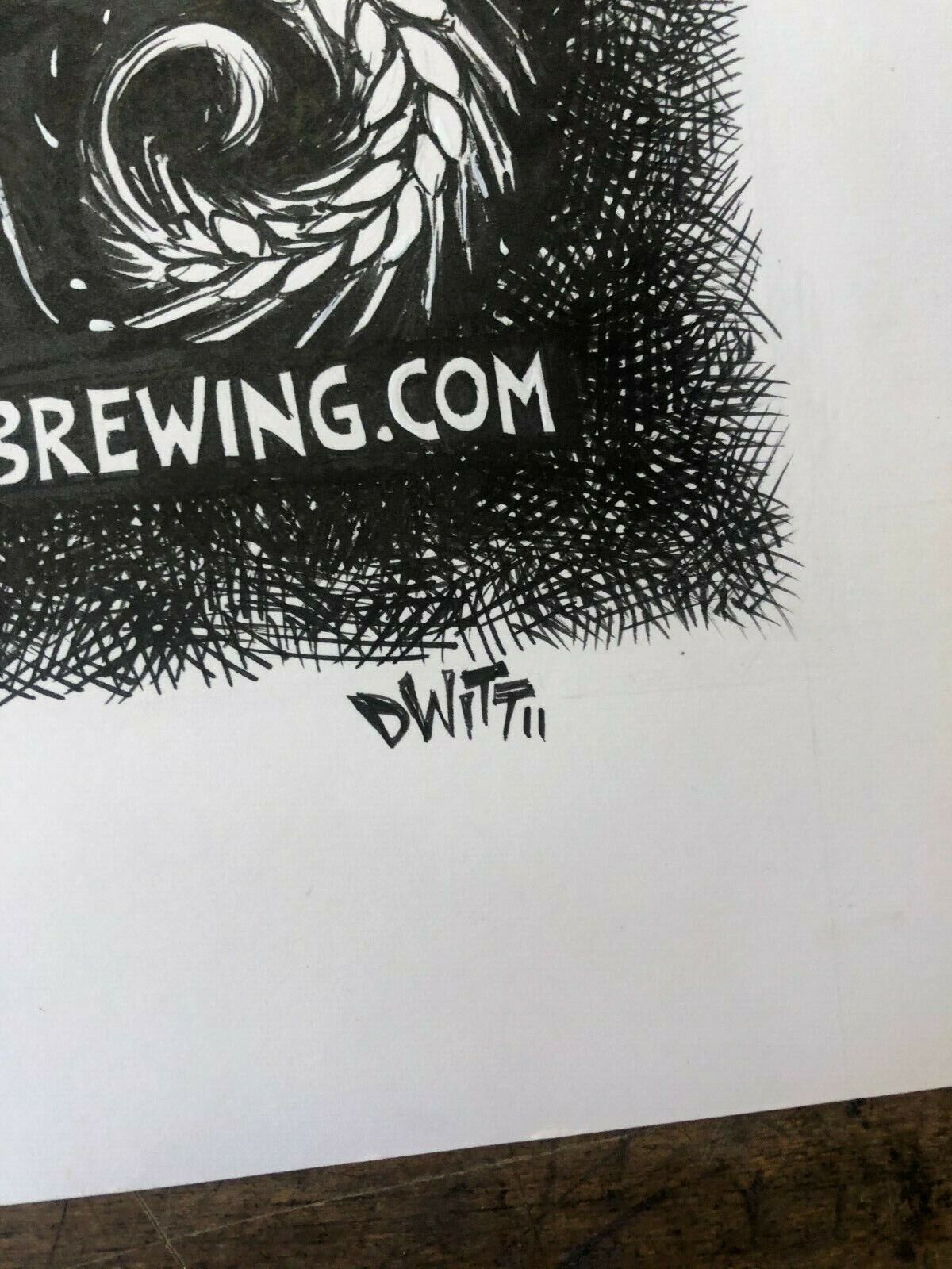 Dwitt - 2011 - PEN AND INK Summit Beer Original Craft St Paul Minnesota 