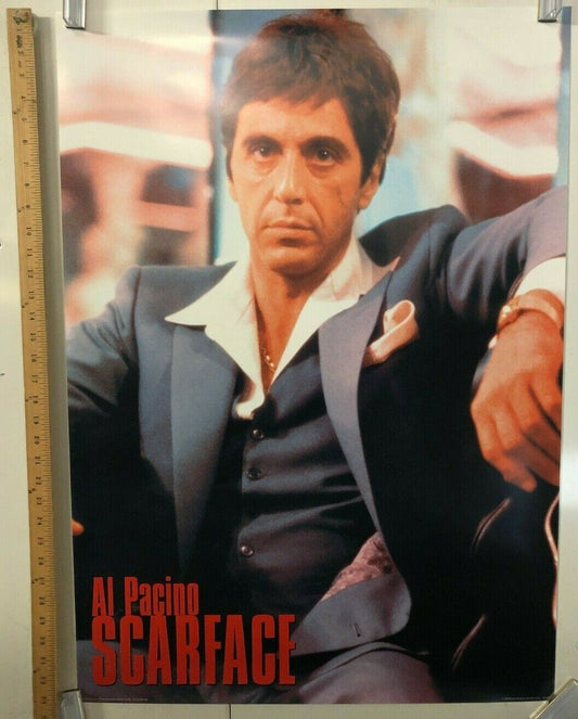 Al Pacino Grey Suit In Color Classic Film Poster 1998 Pyramid PF 2129 Scarface