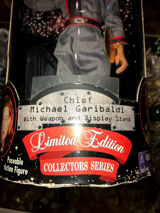 Babylon 5 Chief Michael Garibaldi 9" Figure Limited Edition Collectors Series 