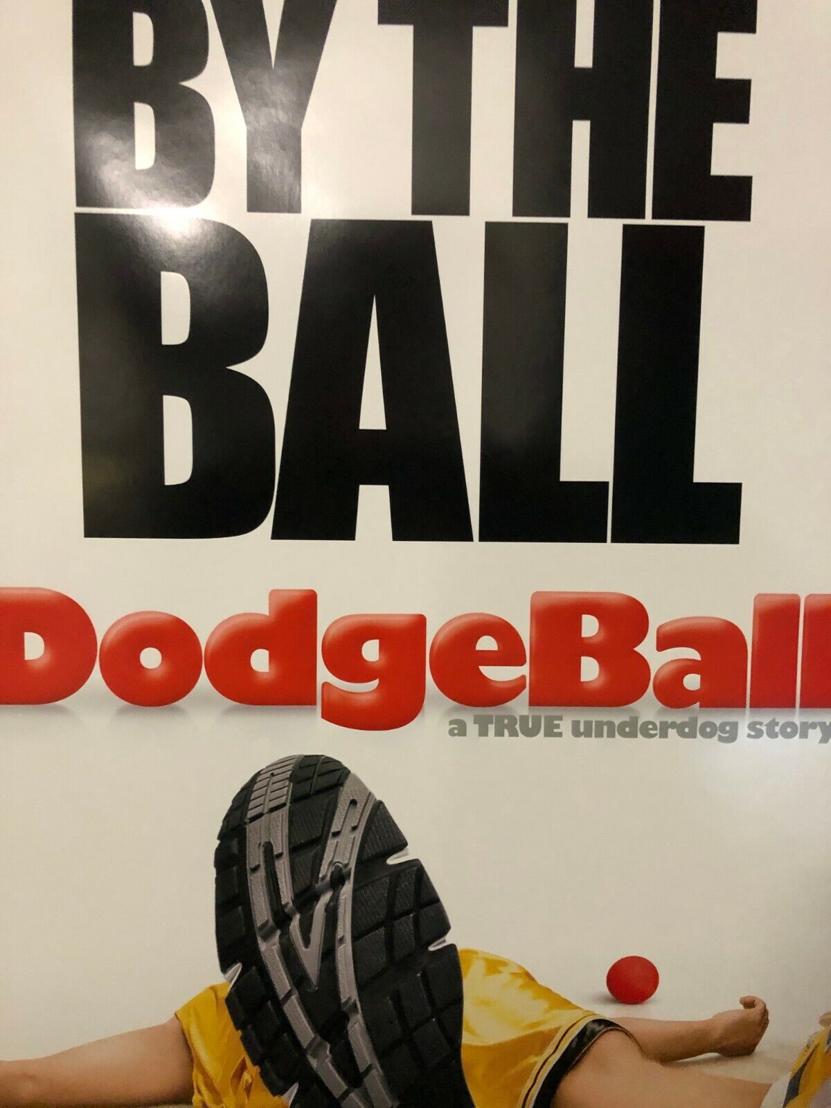 Dodge Ball Original Movie Theater Promo Poster Vince Vaughn Ben Stiller 2004