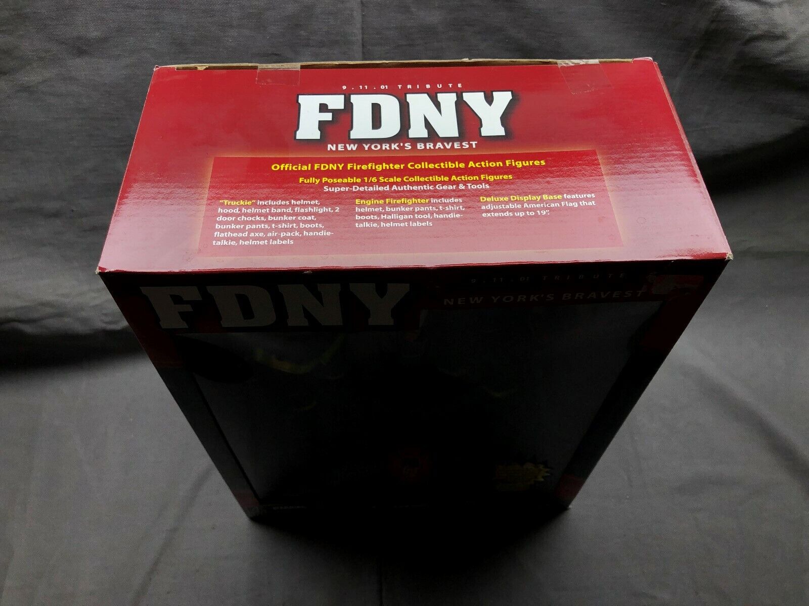 FDNY Firefighter 9/11 Tribute New York’s Bravest Collectible Action Figures