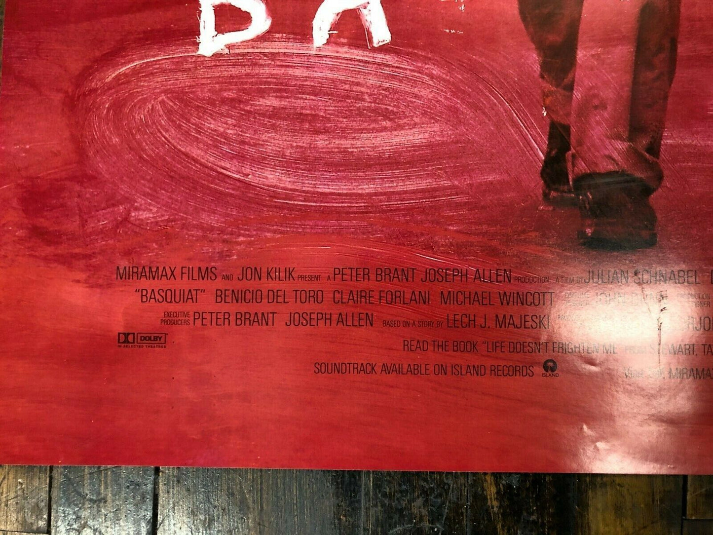 Basquiat (Miramax, 1996). One Sheet (27" X 40"). Drama #2 Classic Artists SS