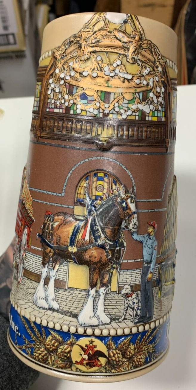 Anheuser Busch National Historical Landmark Series "Clydesdale Stables" Stein