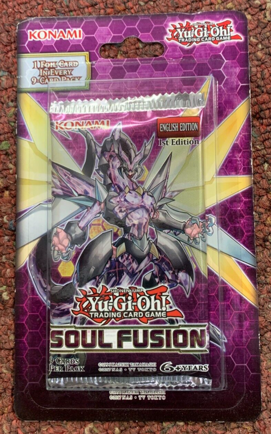 2017 Yu-Gi-Oh! TCG Sealed Booster Pack Soul Fusion English 1st Edition