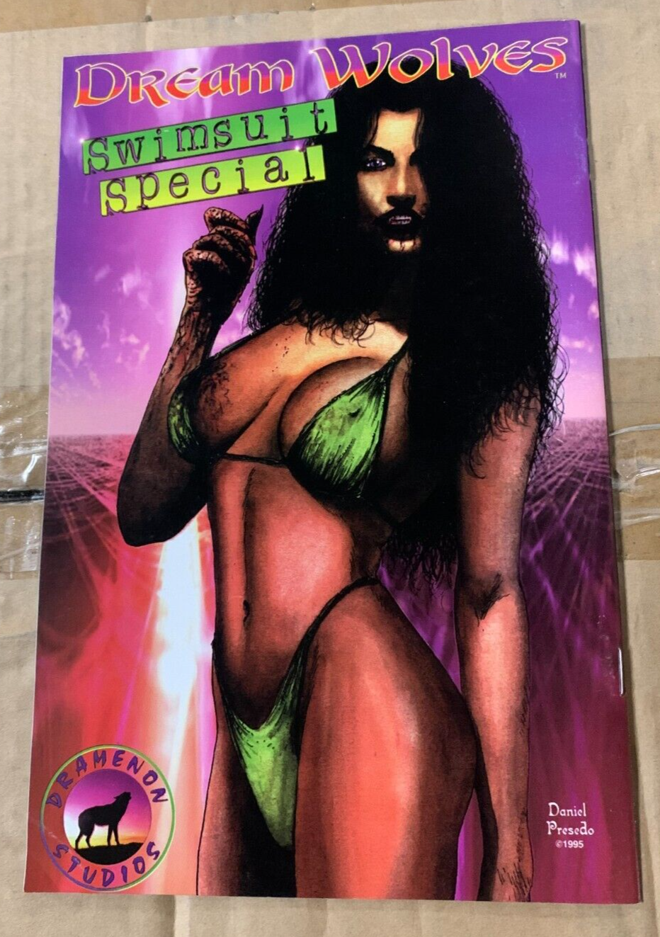 Dramenon Studios "Dream Wolves: Swimsuit Special" #1 (1995) Gothic Women Comic