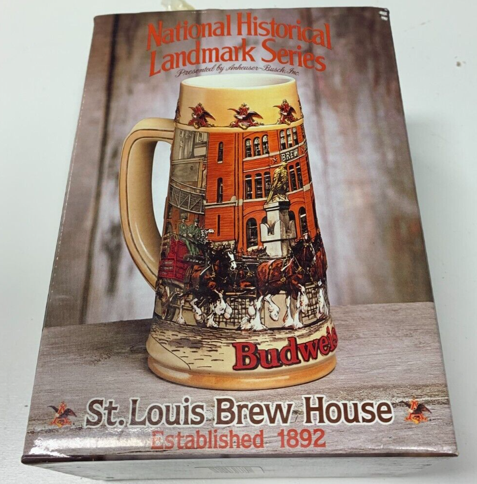 Anheuser Busch National Historical Landmark Series "St. Louis Brew House" Stein