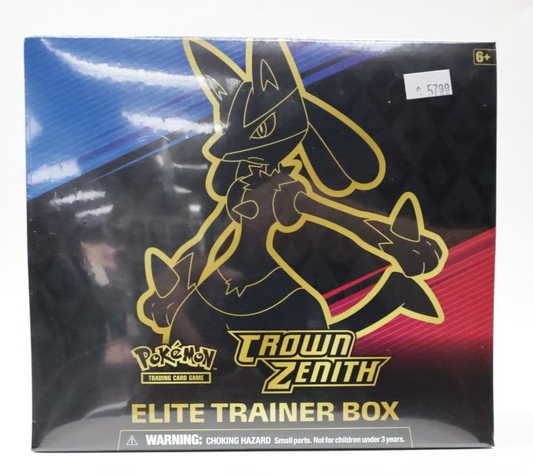 Elite Trainer Box ETB Crown Zenith Pokemon TCG SEALED