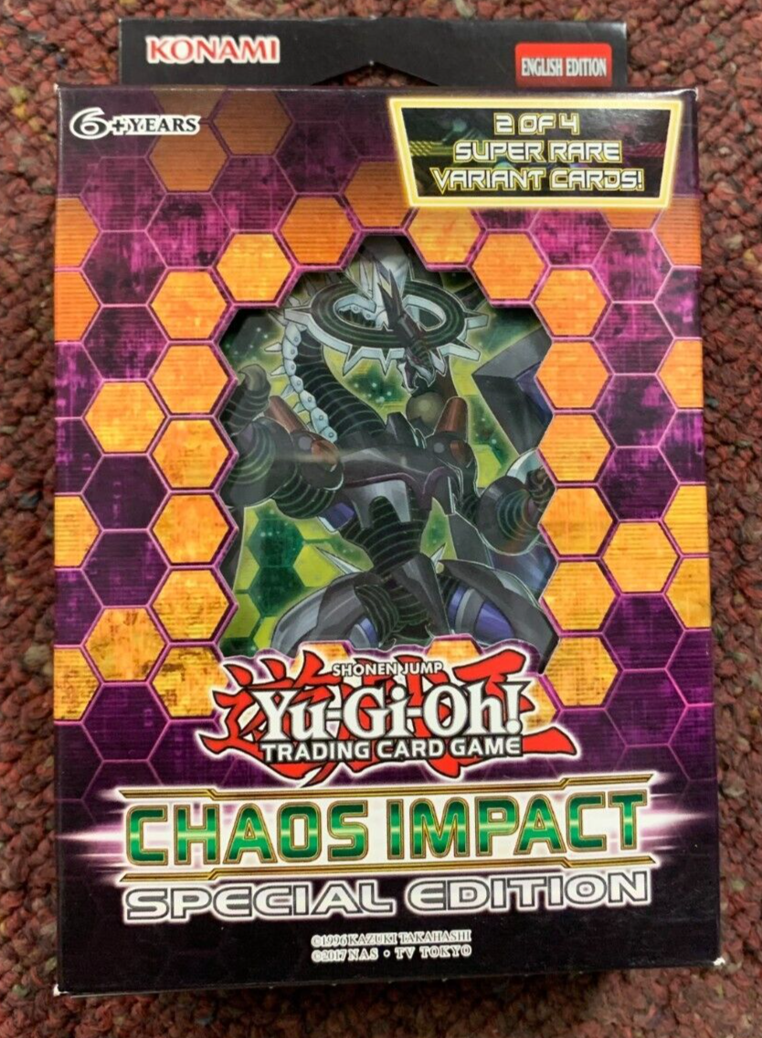 Yu-Gi-Oh! TCG SEALED Cards "Chaos Impact" Special Edition English Edition Konami