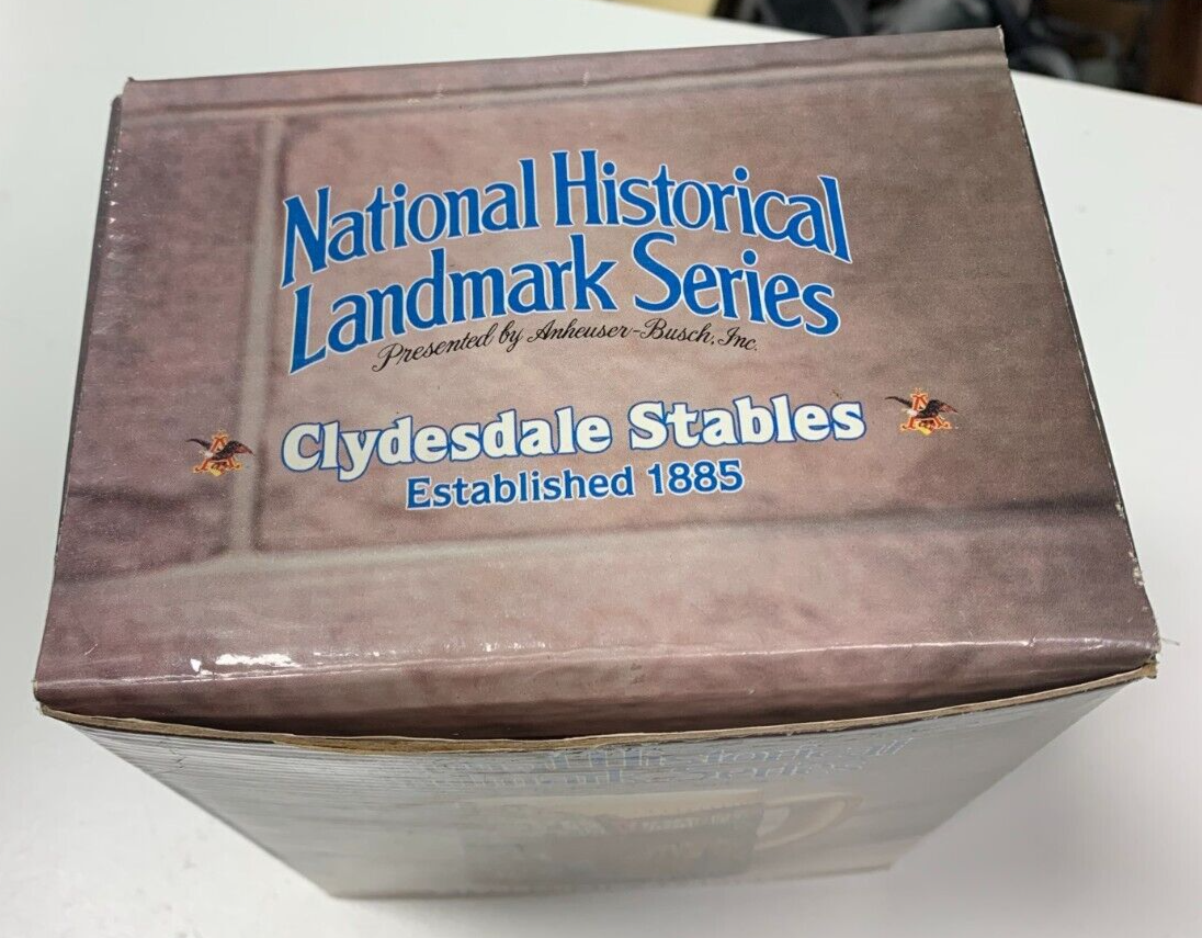 Anheuser Busch National Historical Landmark Series "Clydesdale Stables" Stein