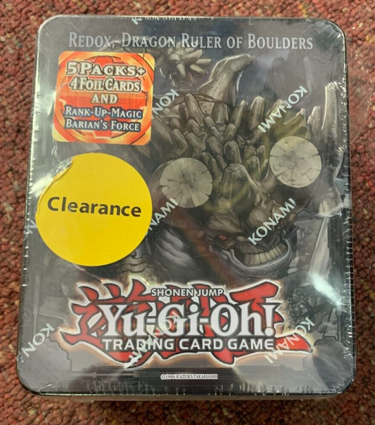 Yu-Gi-Oh! TCG Collectible Tin 2013 SEALED Redox, Dragon Ruler Of Boulders Konami