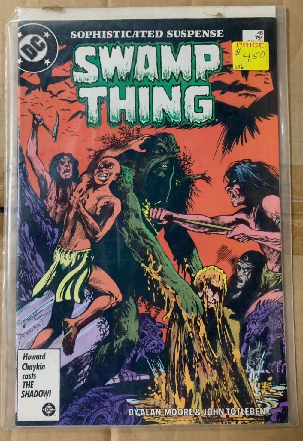 DC Comics "Swamp Thing" #48 (1986 2nd Series) A Murder Of Crows Alan Moore