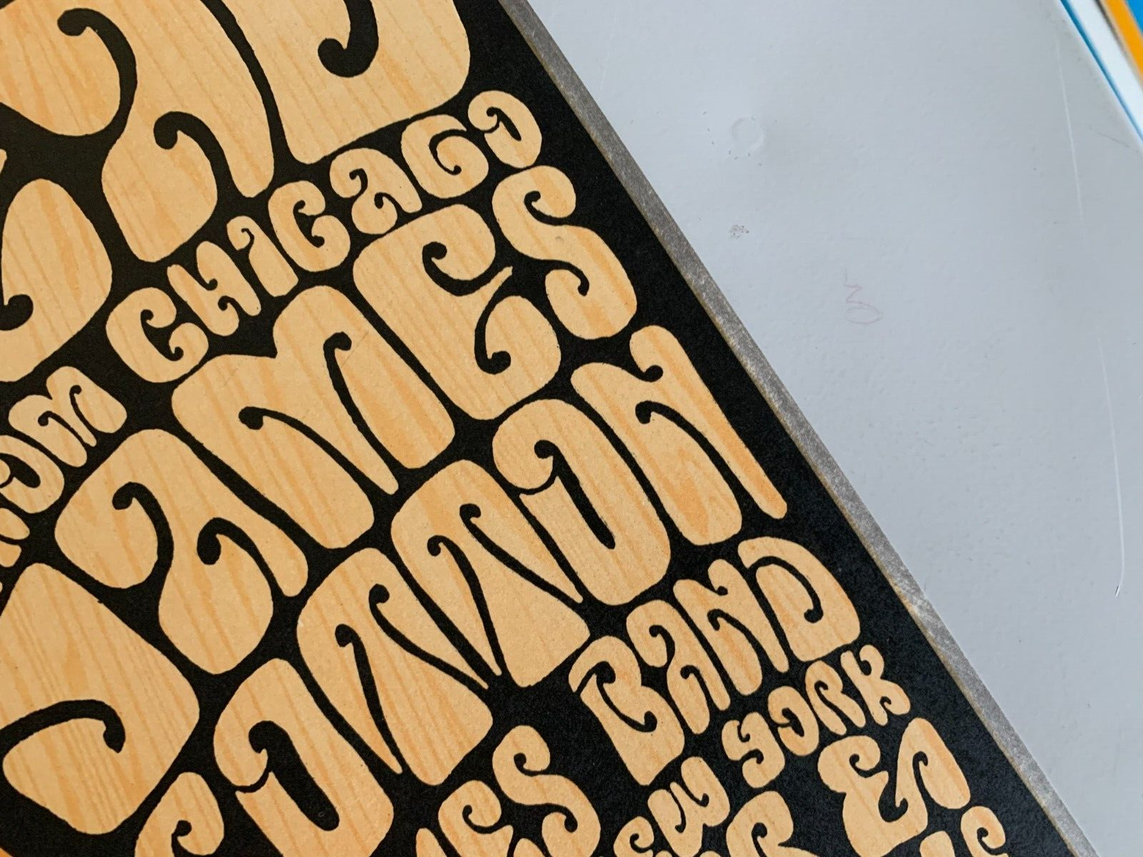 Wes Wilson - 1966 - Grateful Dead Concert Poster James Cotton Bill Graham OP 1st