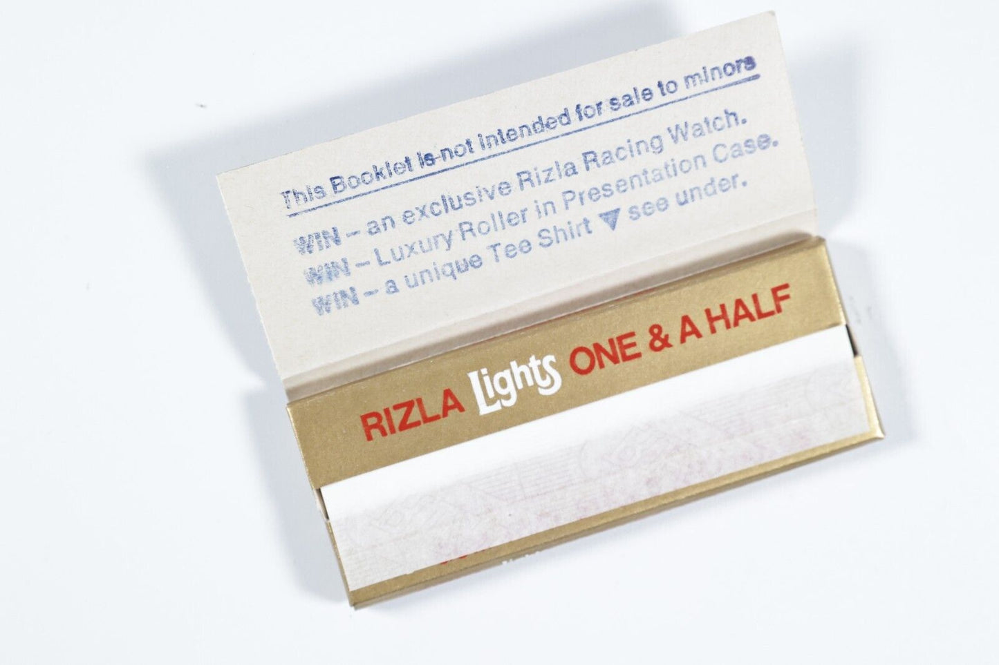 DISPLAY PACK RIZLA 1 1/2  24 BOOKLETS LIGHTWEIGHTS QUALITY RICE PAPER GRAND PRIX