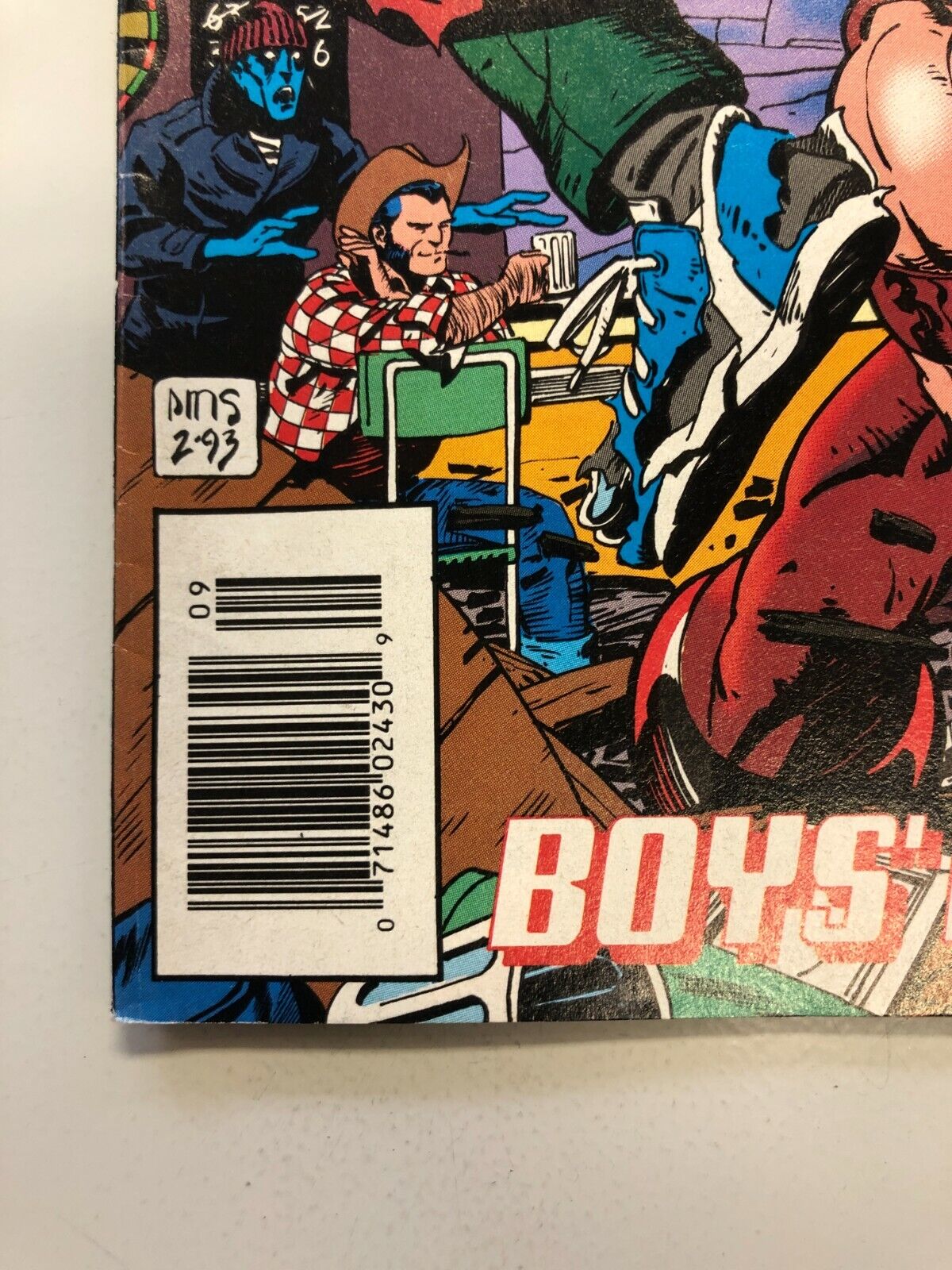 COMIC BOOK Marvel Comics X-Men Classic 1993 #87 Boys Night Out! iconic Action