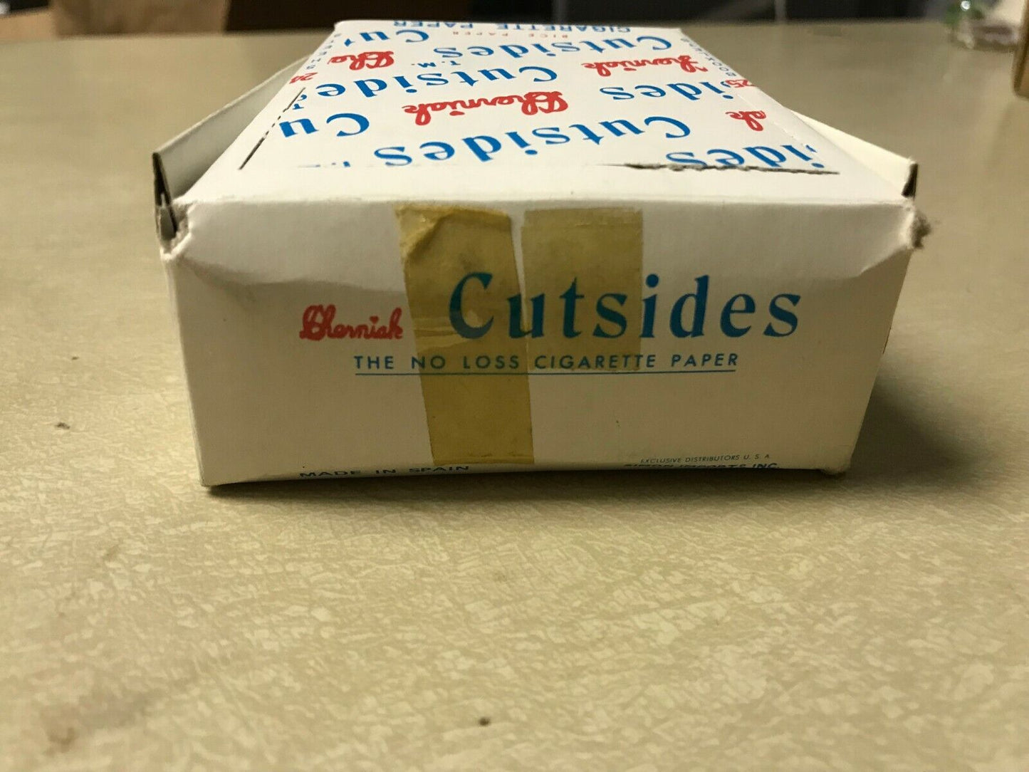 CHERNIAK CUTSIDES FULL BOX 25 Booklets Rolling Papers Rare Original Find NOS