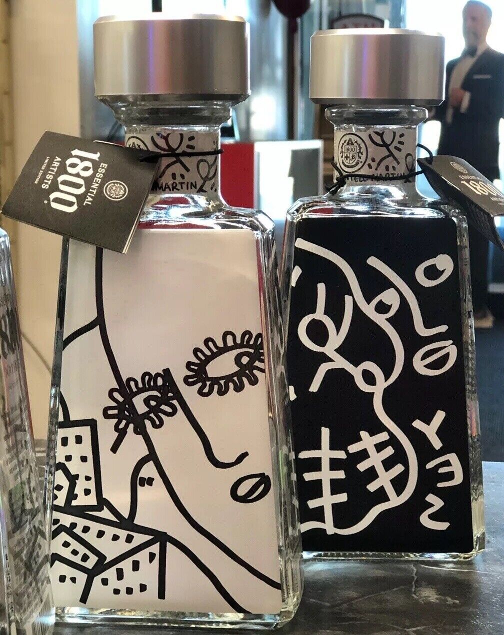 1800 Tequila Essential Artist Series SHANTELL MARTIN Bottle - Full Set Of 6