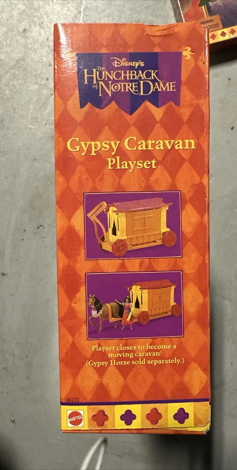 Disney's Hunchback of Notre Dame Gypsy Caravan Playset 1994 Mattel NEW IN BOX