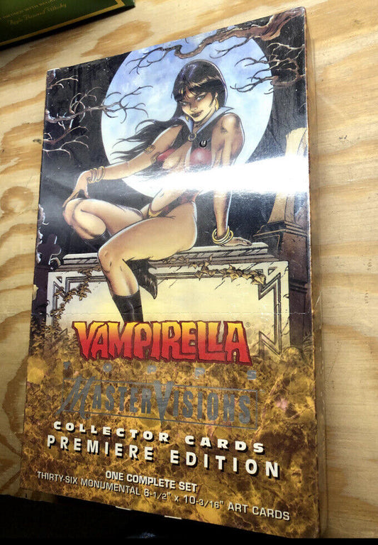 1996 Topps Vampirella Factory sealed Premiere Edition card box RARE VINTAGE