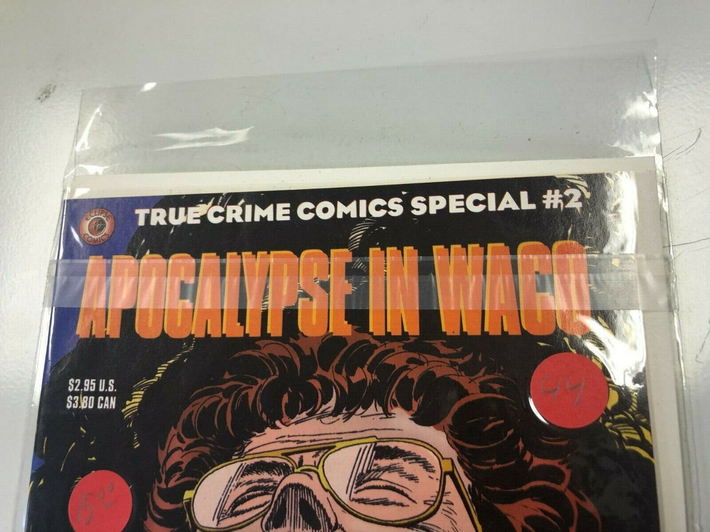 Eclipse Comics True Crime Comics Special #2 "Apocalypse In Waco" Iconic History