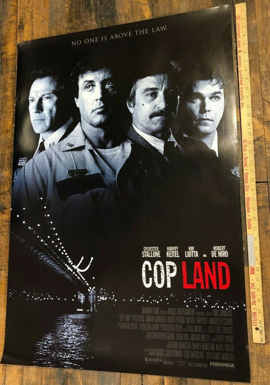 Cop Land (Miramax, 1997). One Sheet (27" X 40") SS. Action Poster Rolled Keitel