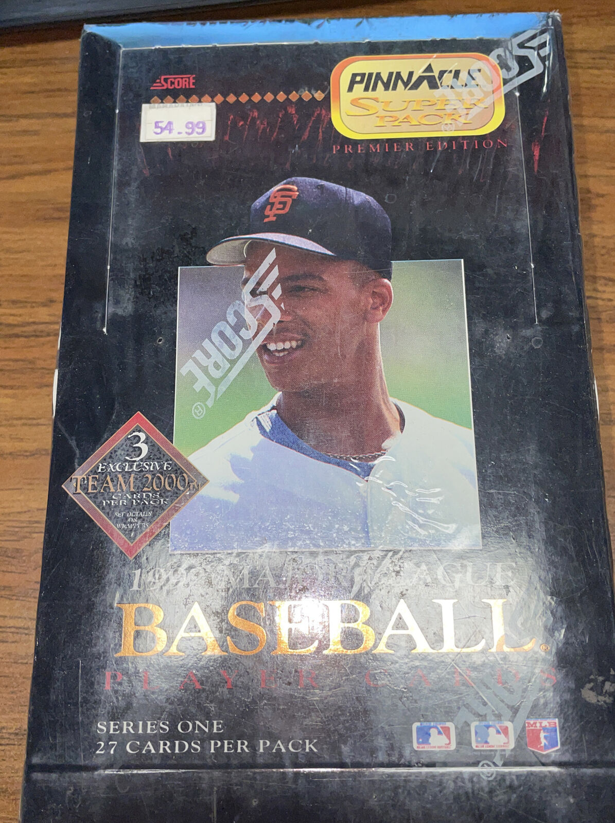 1992 PINNACLE SUPER PACK SERIES 2 BASEBALL FACTORY SEALED BOX unopened