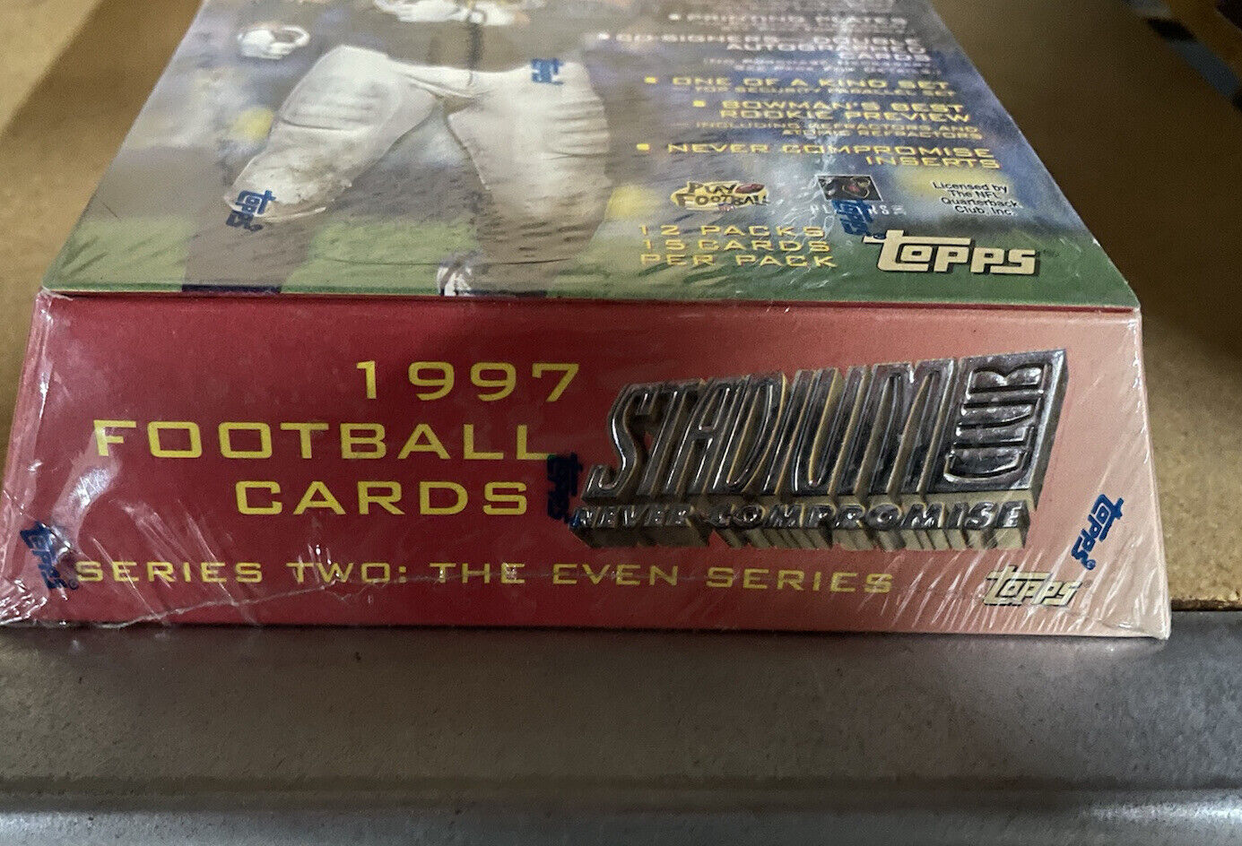 1997 Topps Stadium Club Series 2 Football Jumbo Box RARE Tony Gonzalez