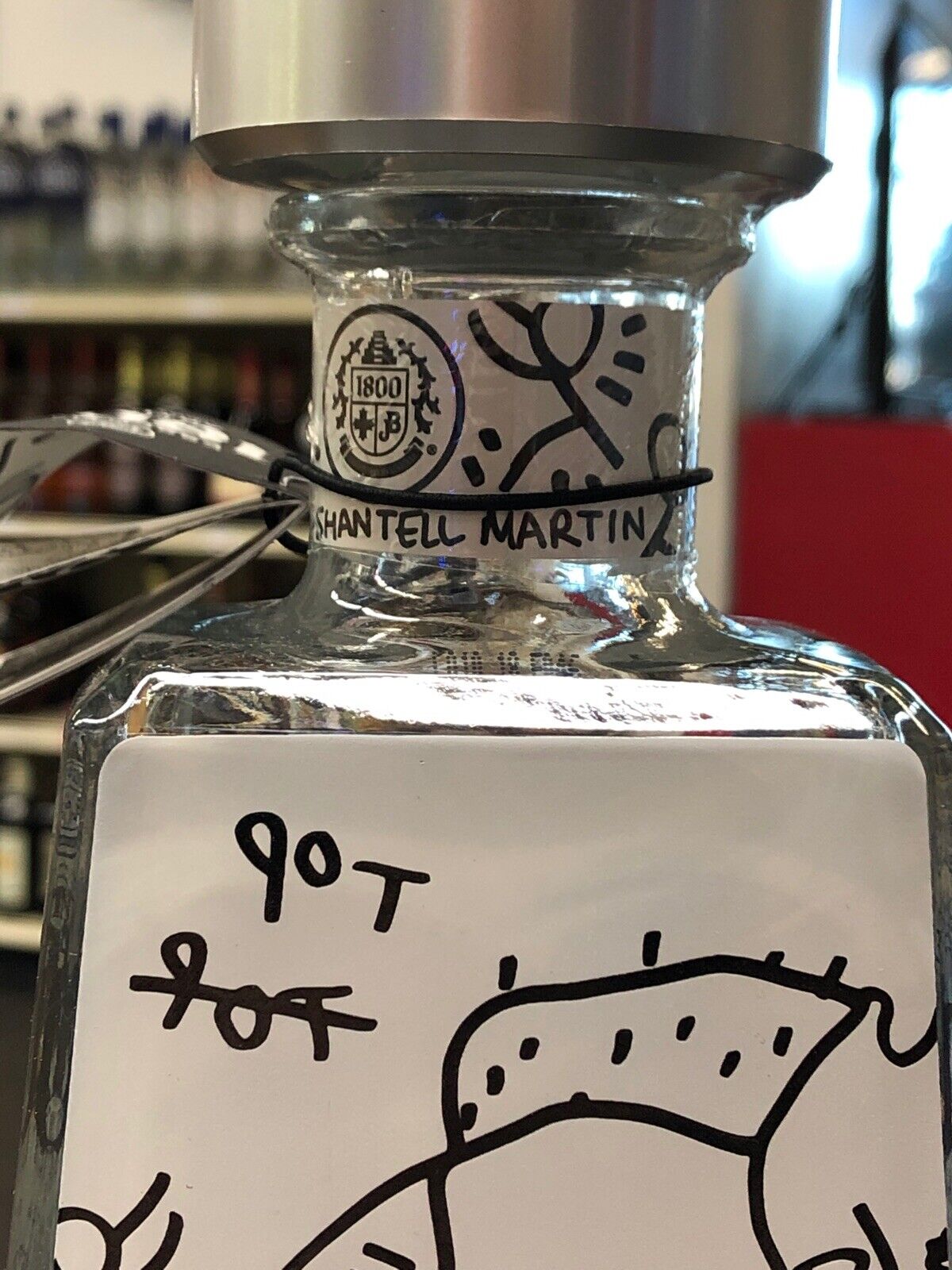 1800 Tequila Essential Artist Series SHANTELL MARTIN Bottle - Reach Higher