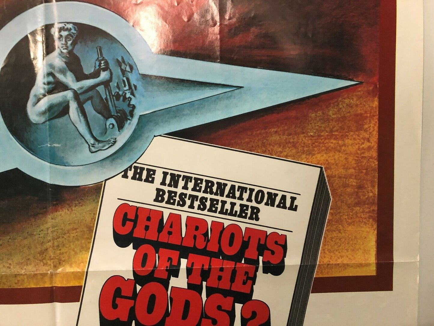 Chariots of the Gods Sun Classic 1974 One Sheet 27" X 41" Documentary Poster