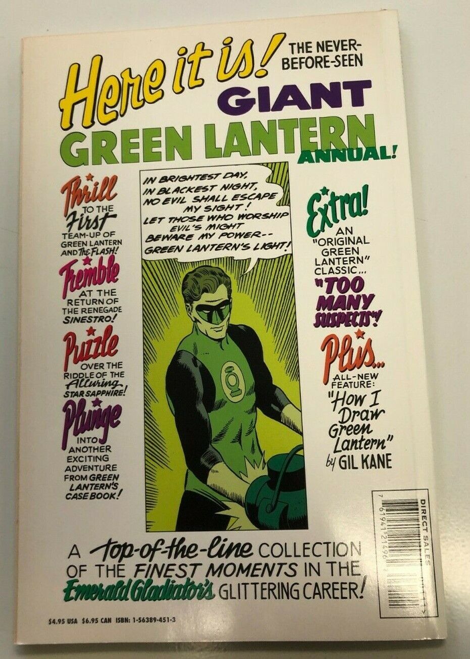 DC Comics "Giant Green Lantern" Annual 80 Pages Ryan Reynolds RARE Action