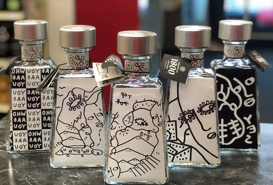 1800 Tequila Essential Artist Series SHANTELL MARTIN Bottle - Full Set Of 6