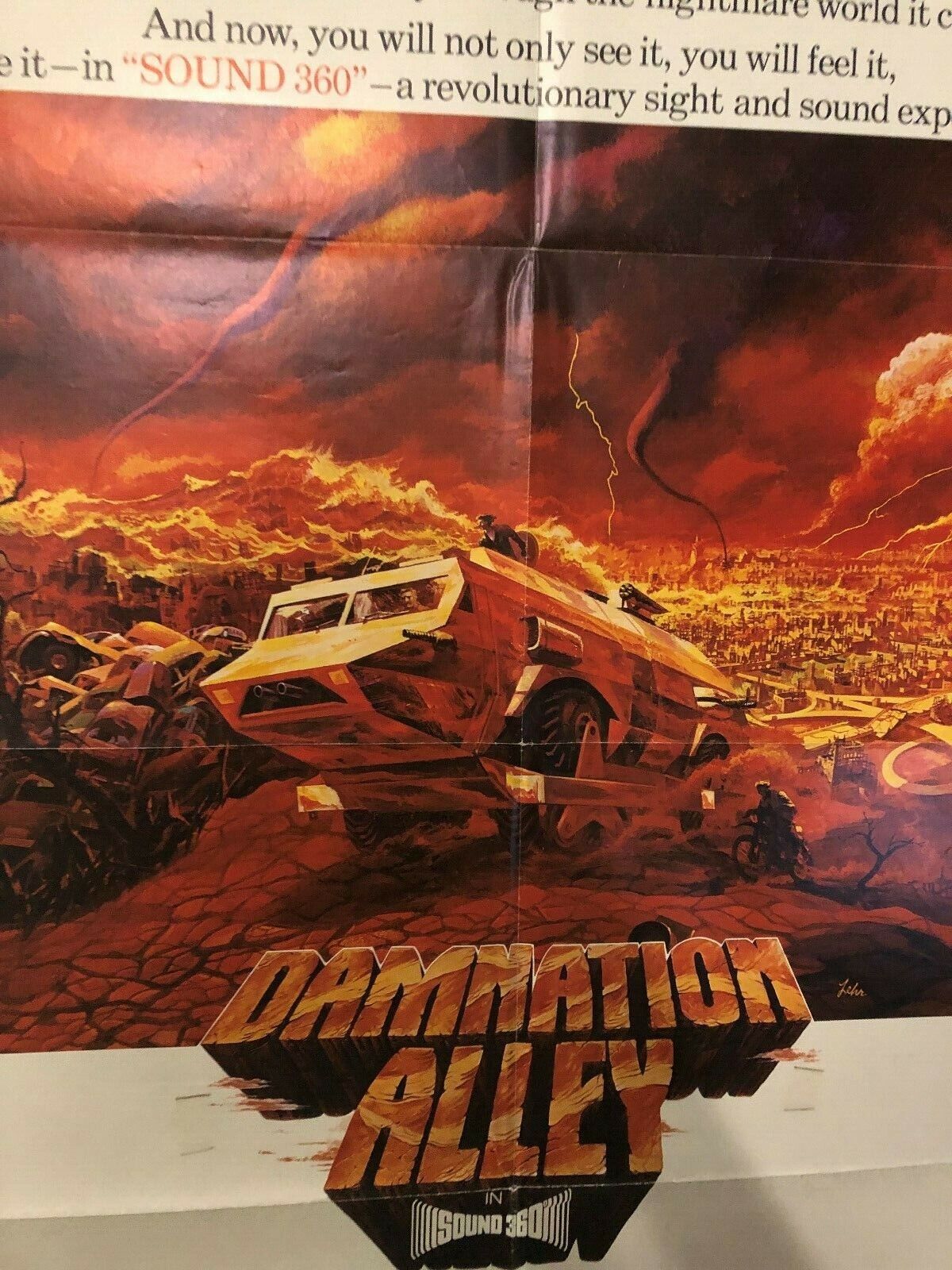 Damnation Alley (20th Century Fox, 1977). One Sheet (27" X 41"). Science Fiction