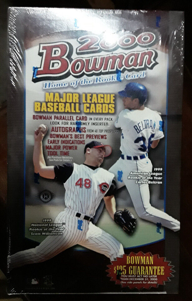 2000 Bowman Home Of The Rookie Card MLB Baseball Factory Sealed Hobby Box