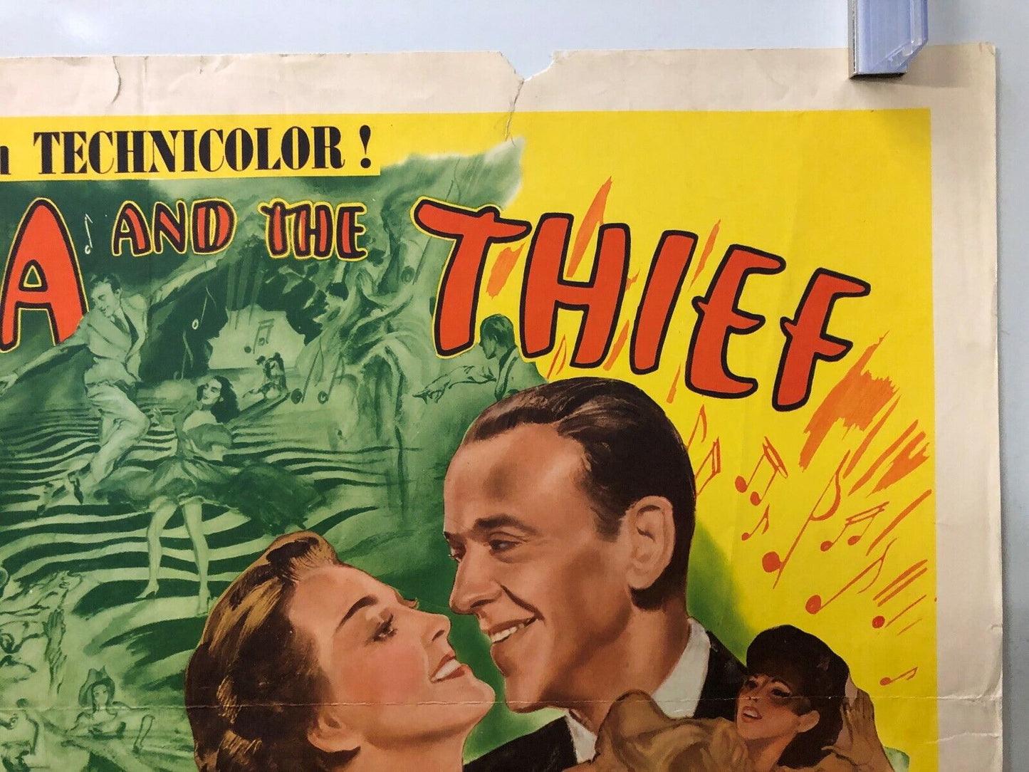 Yolanda and the Thief (MGM, 1945). Half Sheet (22" X 28") Style B. Musical