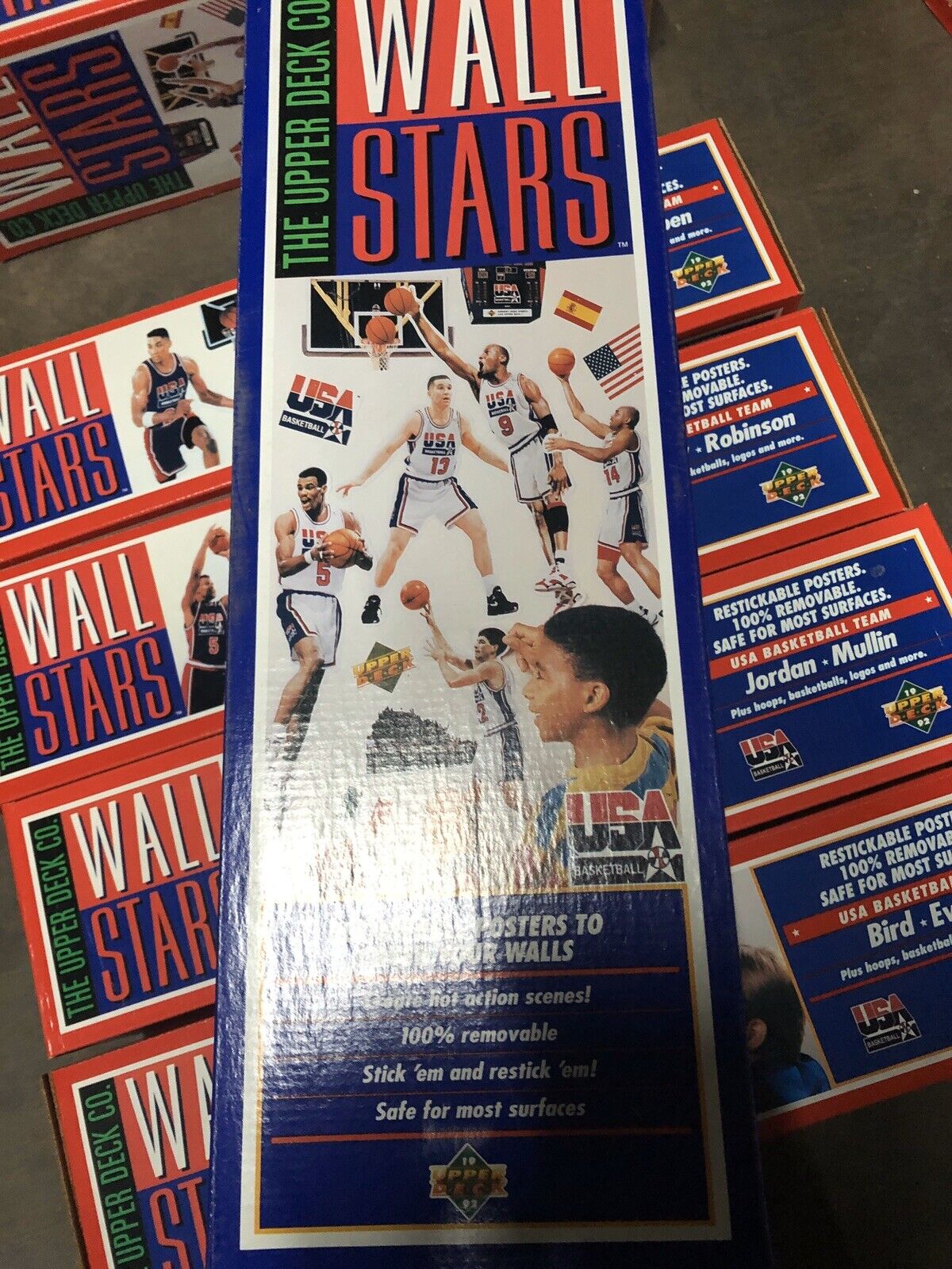 Complete Set NEW 1992 UPPER DECK DREAM TEAM WALL STARS MICHAEL JORDAN Magic Bird