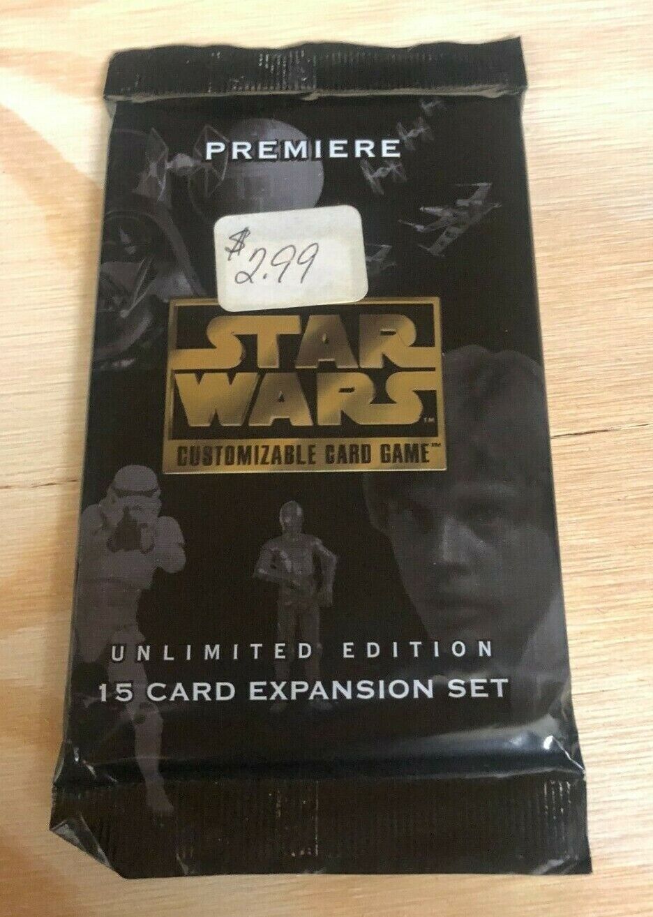 1995 Decipher Star Wars CCG Unlimited Edition 15 Card Expansion Set "Premiere"