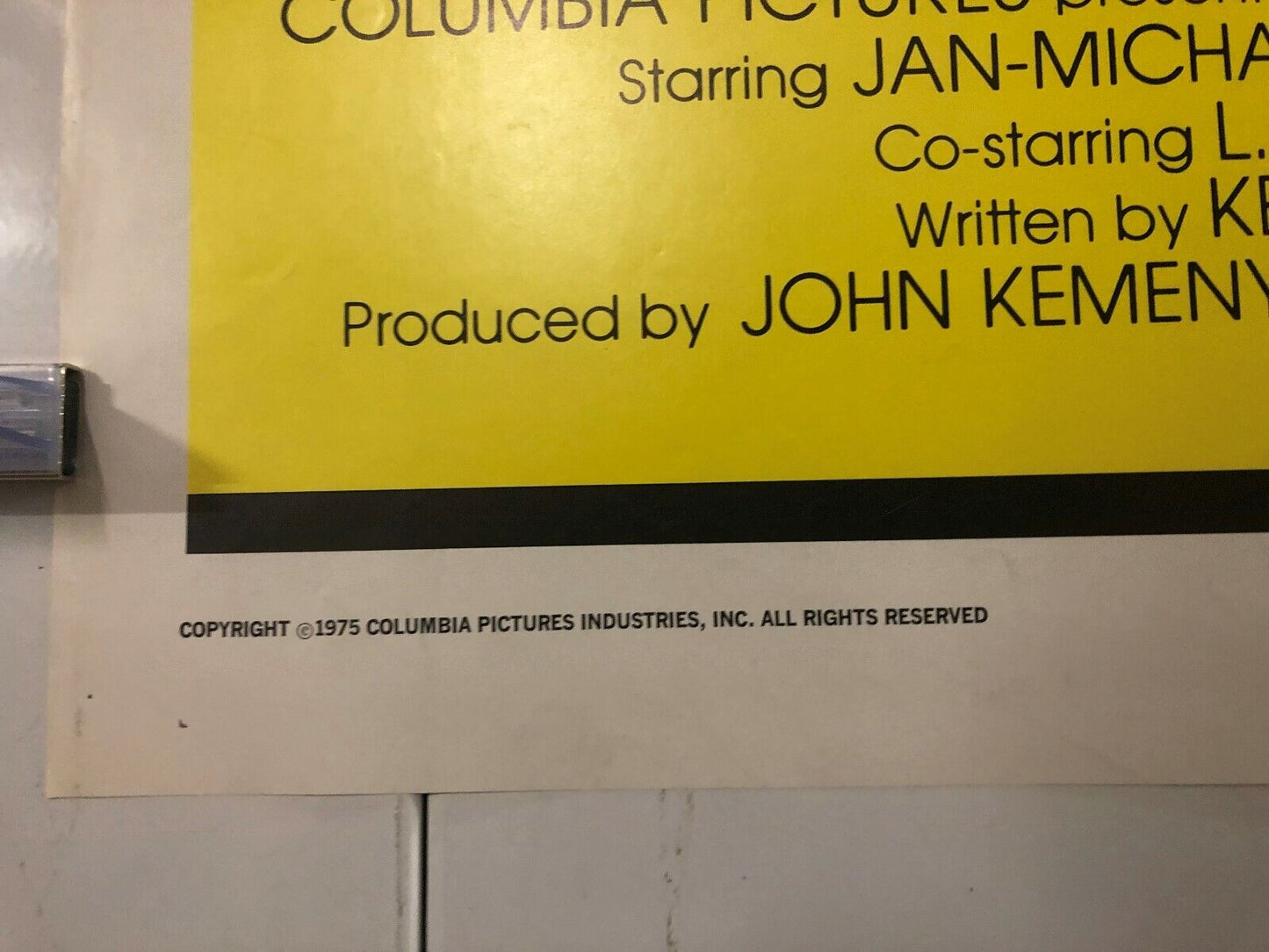 White Line Fever (Columbia, 1975). One Sheet (27" X 41") Style B. Action