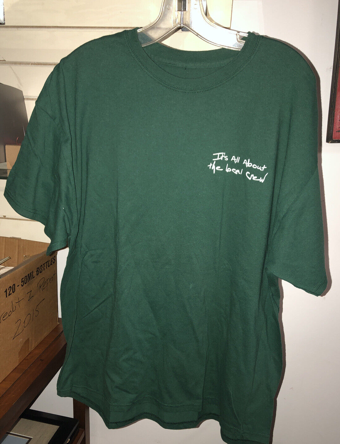 Vintage T Shirt - Shania Twain Up Tour 2003 XL It's All About The Crew Green