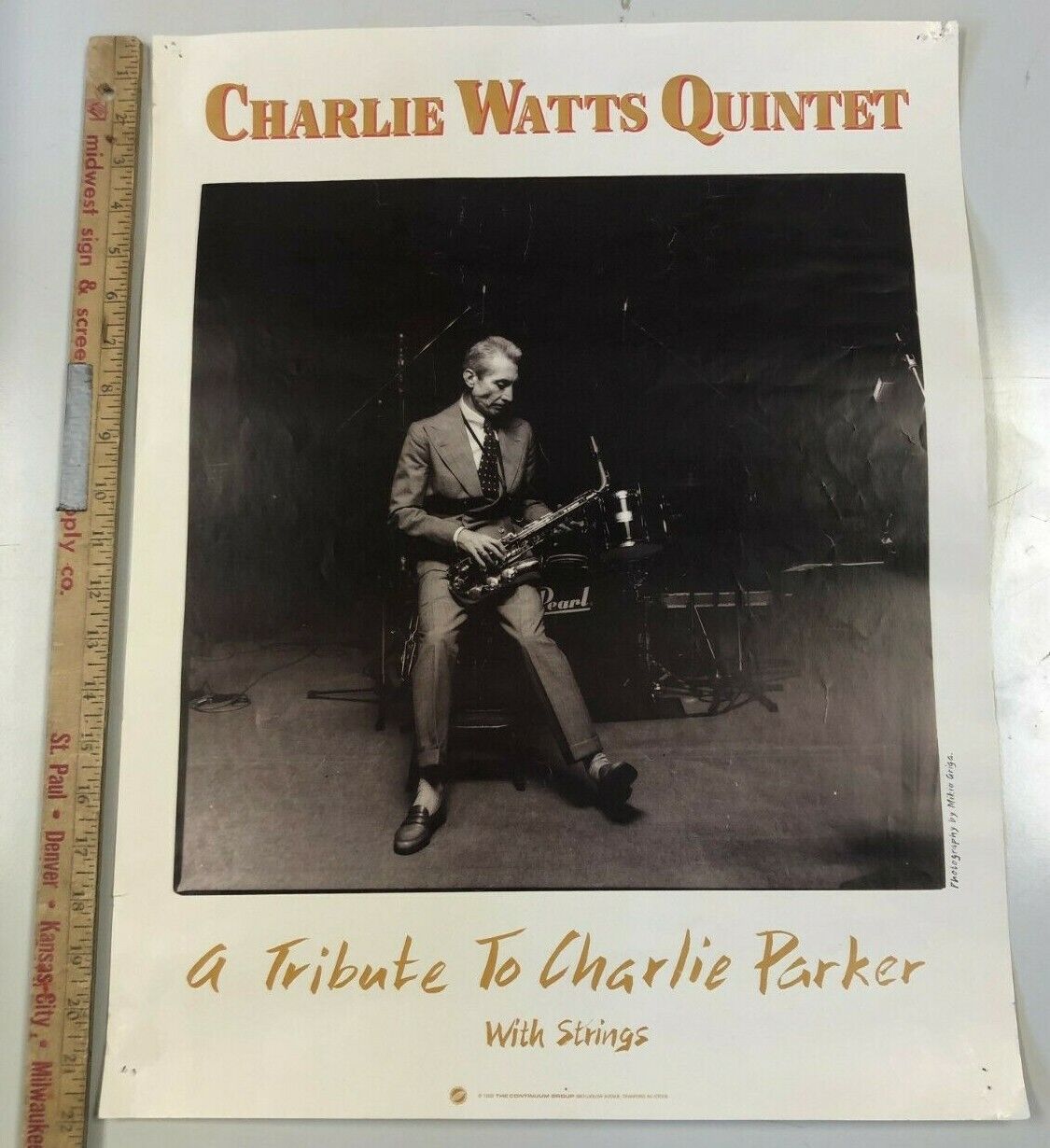 Charlie Watts Quintet "A Tribute To Charlie Parker" With Strings Griga 1992