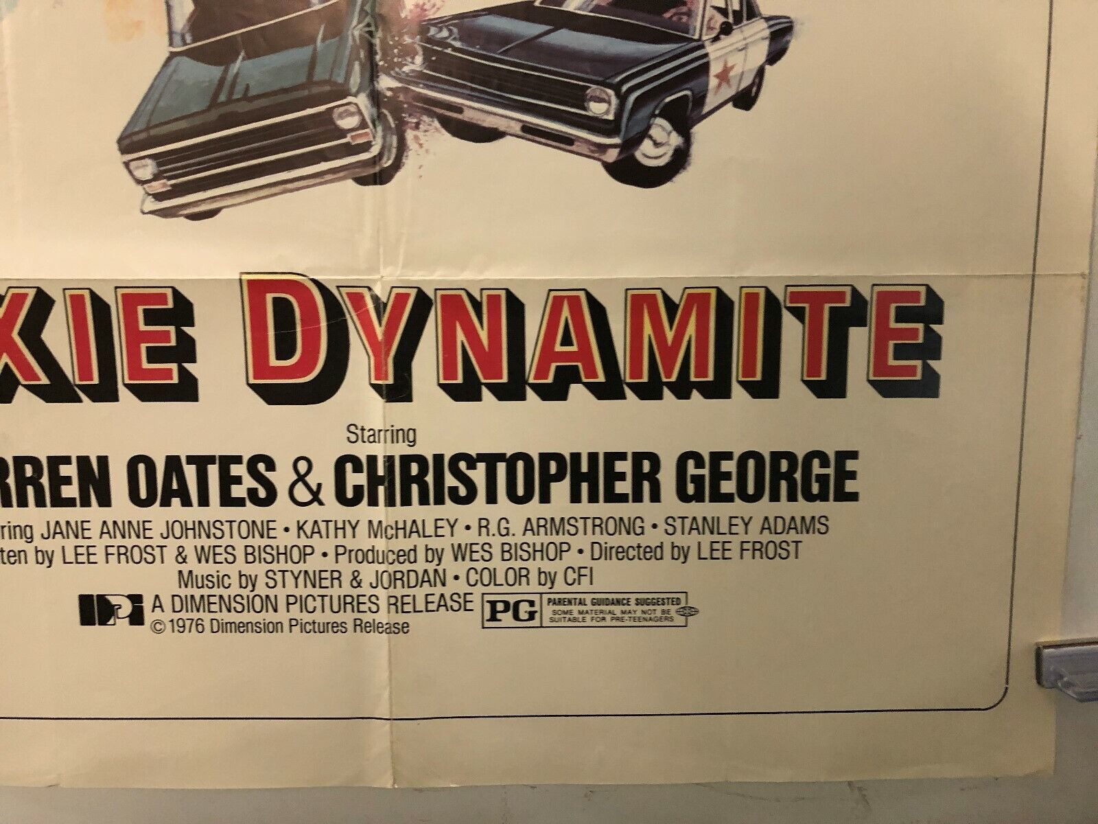 Dixie Dynamite (Dimension, 1976). One Sheet (27" X 41"). Action