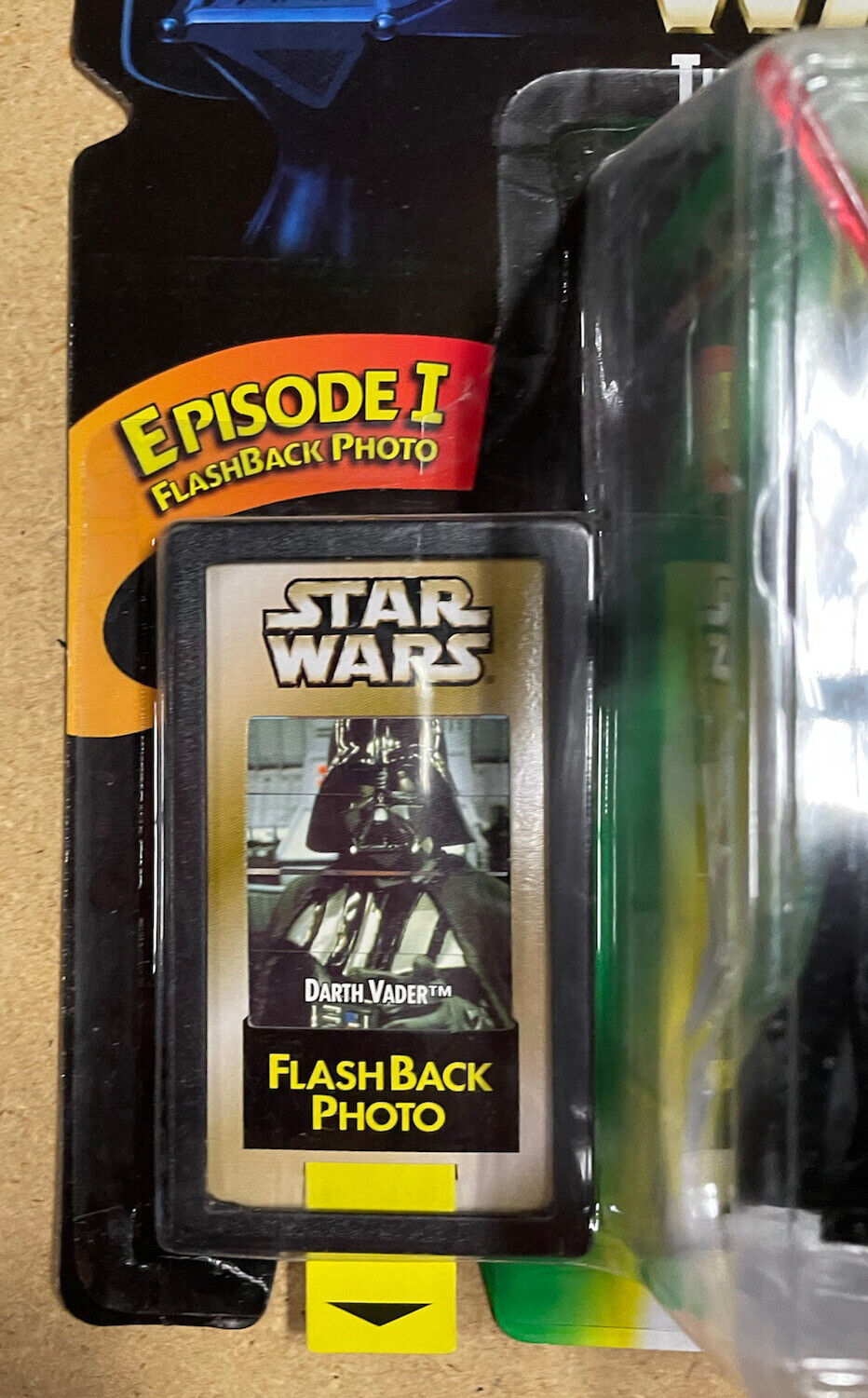 Darth Vader Flashback Photo Star Wars Power of the Force 1998 Kenner G4 nib RARE