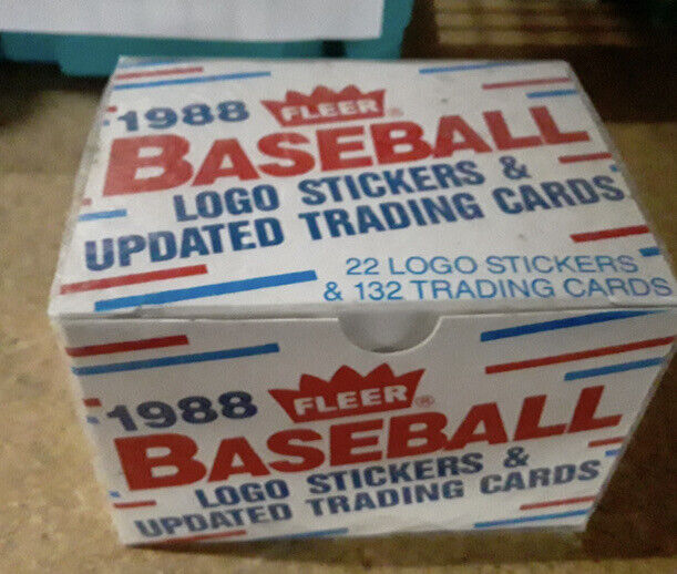 1988 Fleer Baseball Update Partial Set 129/132 Cards in Original Box VINTAGE 