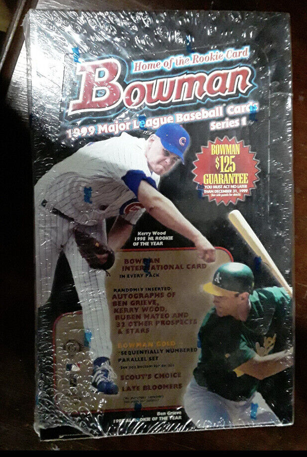 1999 Bowman Series 1 Baseball Hobby Box Josh Beckett, Rafael Furca RC AND MORE