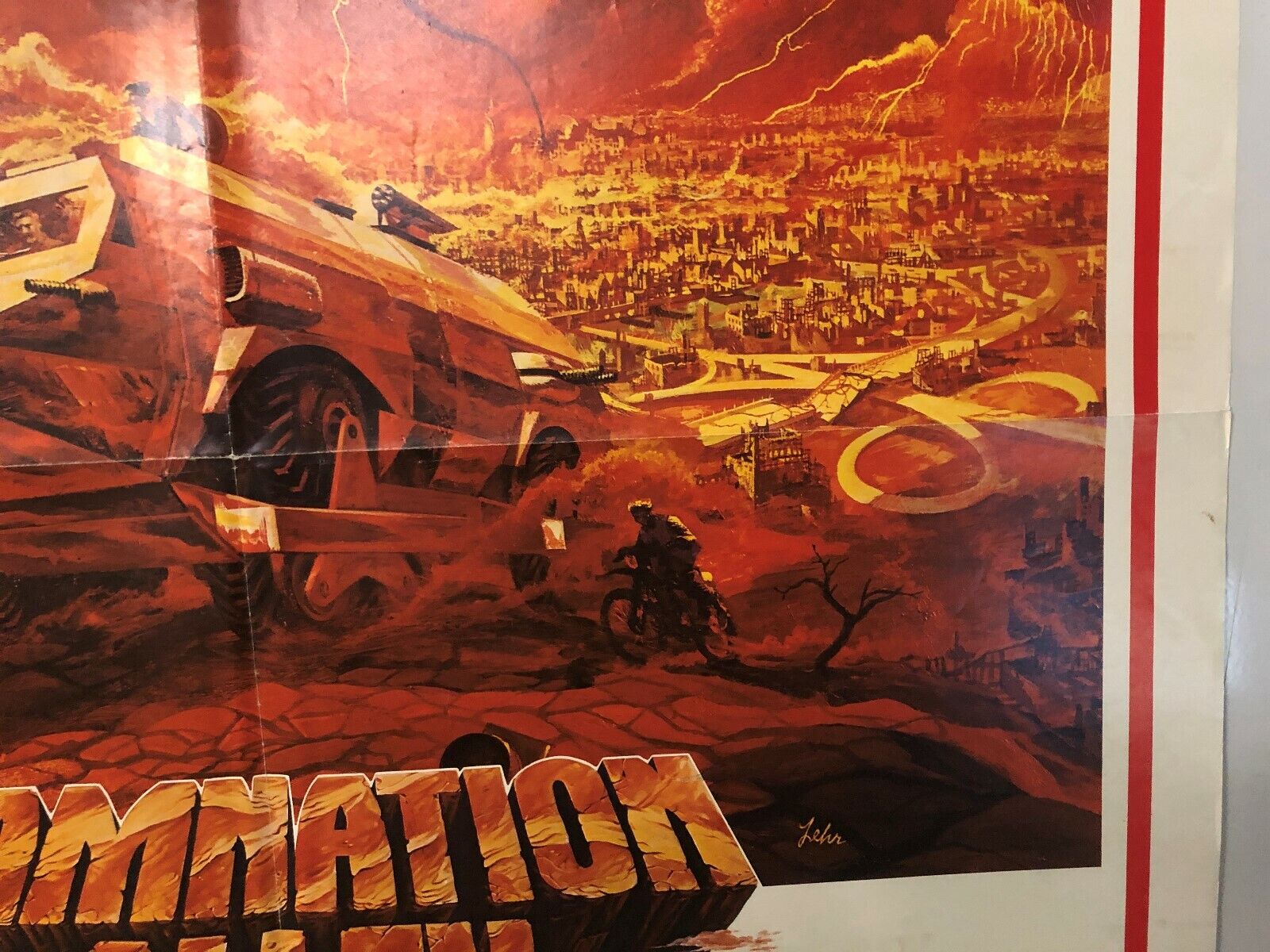 Damnation Alley (20th Century Fox, 1977). One Sheet (27" X 41"). Science Fiction