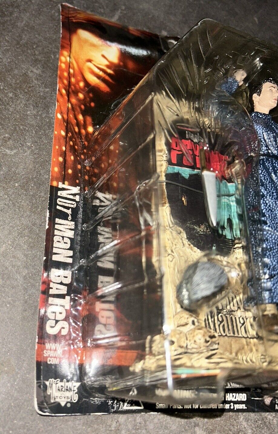 1999 Mcfarlane Toys Movie Maniacs Psycho Norman Bates Horror Figure American Psy