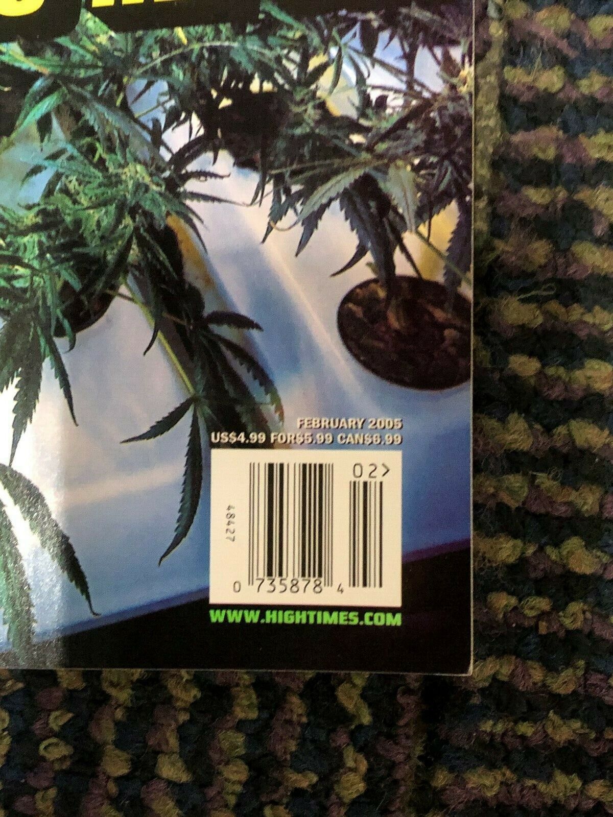 2005 HIGH TIMES FEBRUARY 2005 Special Double Centerfold Canadas Top 40 Seed Bank