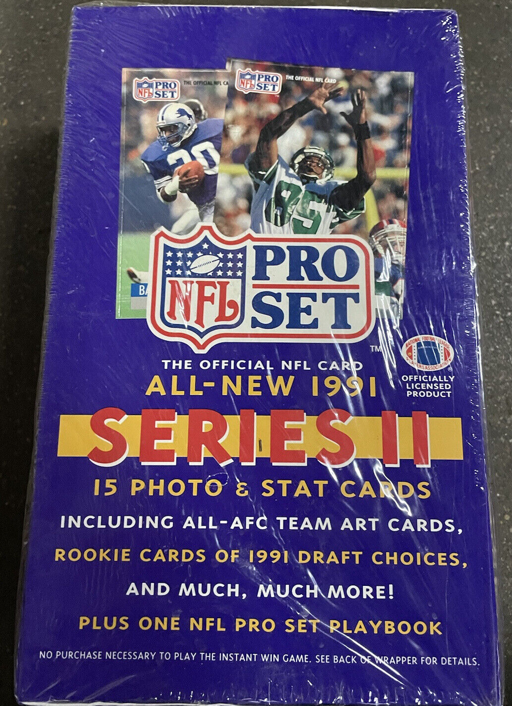 1991 PRO SET FOOTBALL series 2 UNOPENED SEALED WAX BOX 36 ct PACKS 